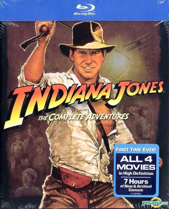 DVD Box Set - Indiana Jones: Adventure Collection - Paramount