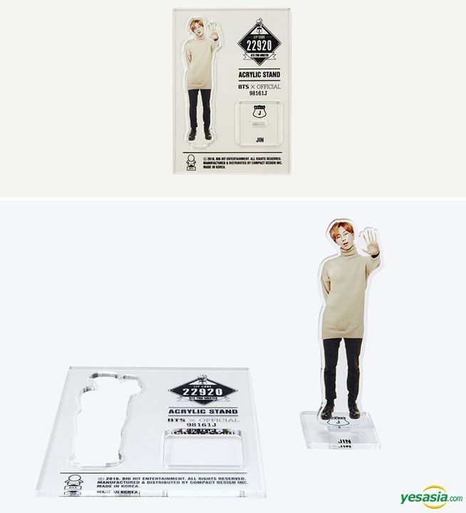 Yesasia Bts 2nd Muster Official Goods Acrylic Stand Jin Gifts Photo Poster Groups Male Stars Celebrity Gifts Bts Bighit Entertainment Korean Collectibles Free Shipping