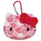 Sanrio Characters Japanese Style Series Plush Make Up Pouch (Hello Kitty )