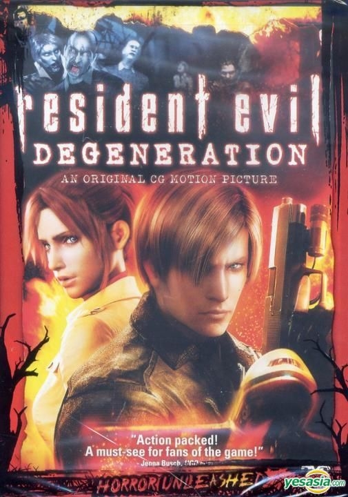 YESASIA: Resident Evil: Degeneration (2008) (DVD) (US Version) DVD - Sony  Pictures Entertainment - Japan Movies & Videos - Free Shipping - North  America Site
