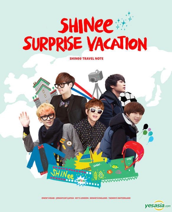 SHINee SURPRISE VACATION DVD 写真集ポスター⭐︎