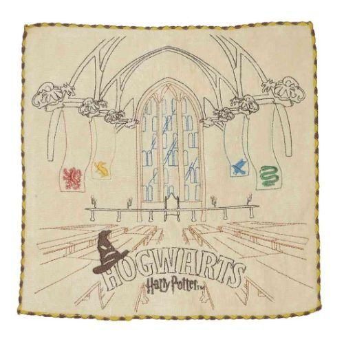 YESASIA Harry Potter Hand Towel (25×25cm) (Hogwarts) Marushin