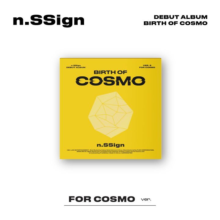 YESASIA n.SSign Debut Album BIRTH OF COSMO (For Cosmo Version) CD