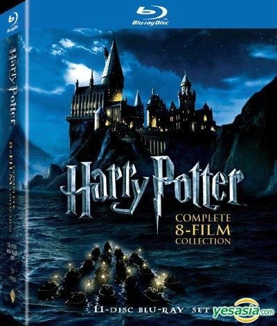 YESASIA: Harry Potter Complete 8-Film Collection (Blu-ray) (11 Discs) (Hong  Kong Version) Blu-ray - Emma Watson, Daniel Radcliffe, Warner (HK) -  Western / World Movies & Videos - Free Shipping - North America Site