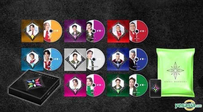 YESASIA : 8ight Wonders Boxset (8碟裝) 音樂 - 劉洋, 張與辰, 瑞成貿易有限公司 - 粵語音樂 - 郵費全免