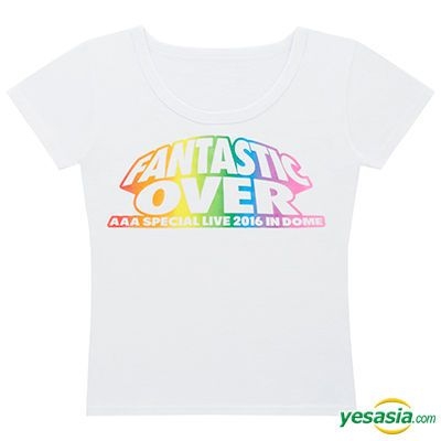 Yesasia Aaa Special Live 2016 In Dome Fantastic Over T Shirt White Women Photo Poster Male Stars Aaa Avex Group Free Shipping