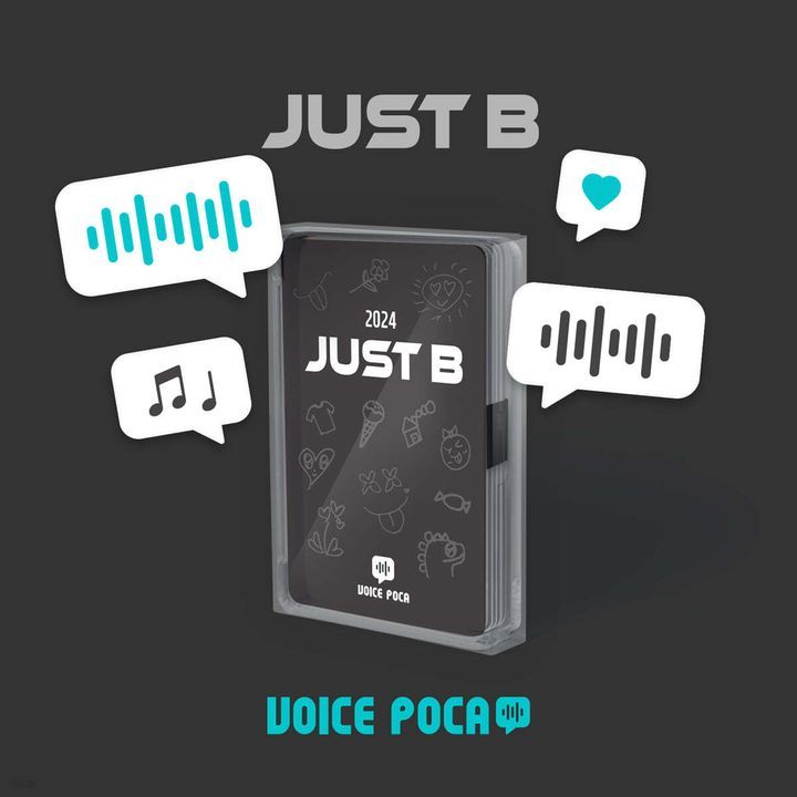 YESASIA: JUST B - JUST B Voice Poca (2024 Mini Calendar Version) PHOTO ...