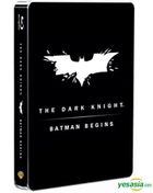 The Dark Knight + Batman Begins (3Blu-rays + 2DVDs) (Steelbook) (First Press Limited Edition) (Korea Version)