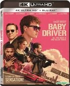 Baby Driver (2017) (4K Ultra-HD Blu-ray + Blu-ray) (2-Disc Edition) (Hong Kong Version)