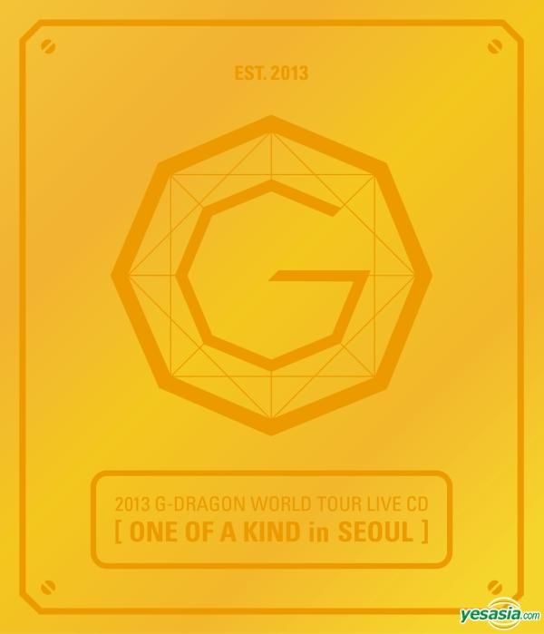 Amazon.com: 2013 G-DRAGON WORLD TOUR [ONE OF A KIND in SEOUL