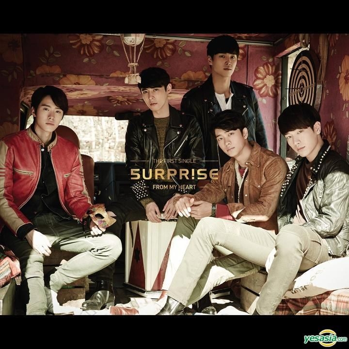 YESASIA: 5URPRISE Single Album Vol. 1 - From My Heart Music