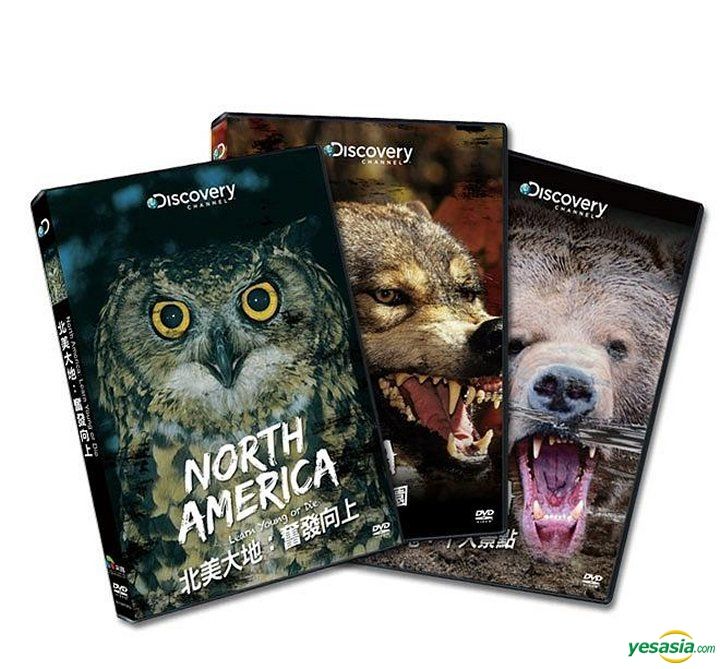 YESASIA North America Wild Animal (DVD) (Discovery Channel) (Taiwan