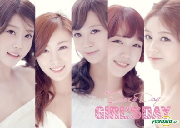 Yesasia Girl S Day Mini Album Vol 1 Everyday Cd Girl S Day Kakao Entertainment Kakao M Korean Music Free Shipping