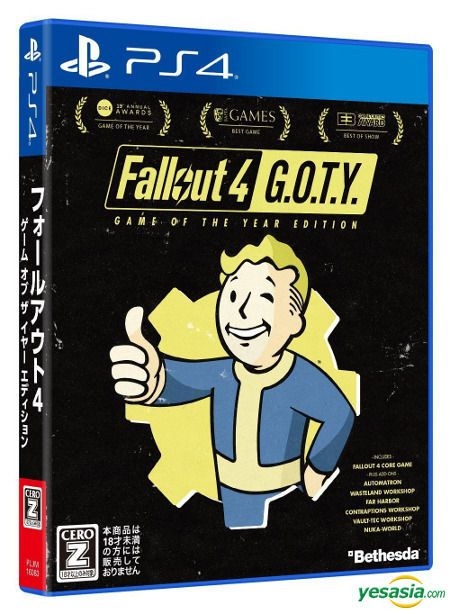 Yesasia Fallout 4 Game Of The Year Edition Japan Version Playstation 4 Ps4 Games Free Shipping