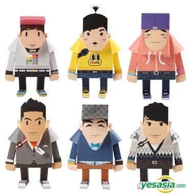 YESASIA: 2PM - Paper Figure Set (6+1pcs) GROUPS,Celebrity Gifts
