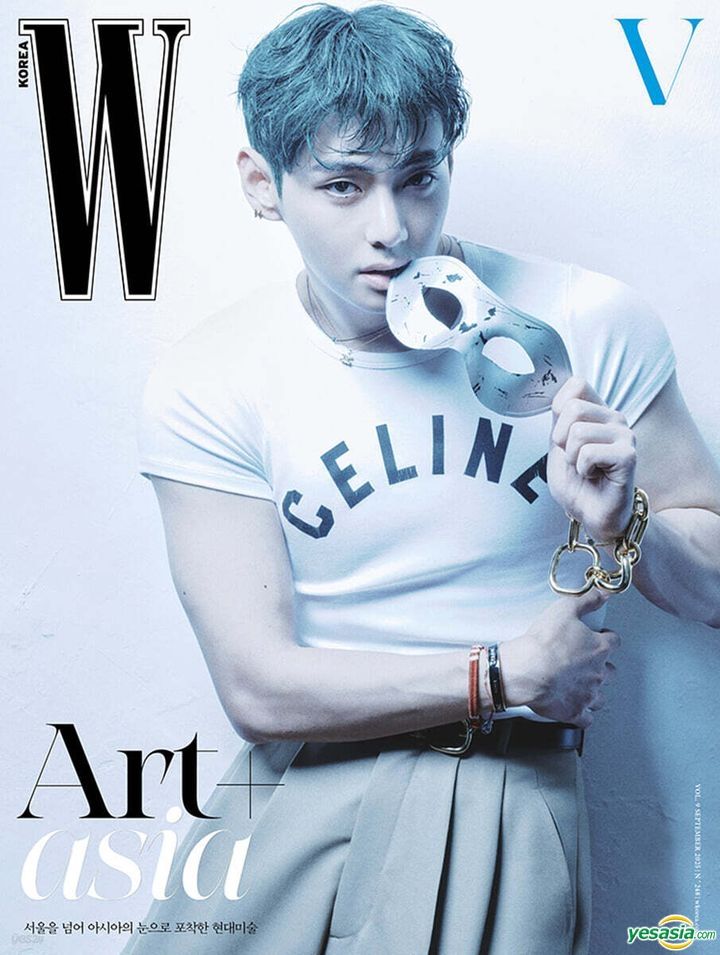 YESASIA: W Volume 9 (BTS: V Cover) ( D ) GIFTS,PHOTO ALBUM,PHOTO