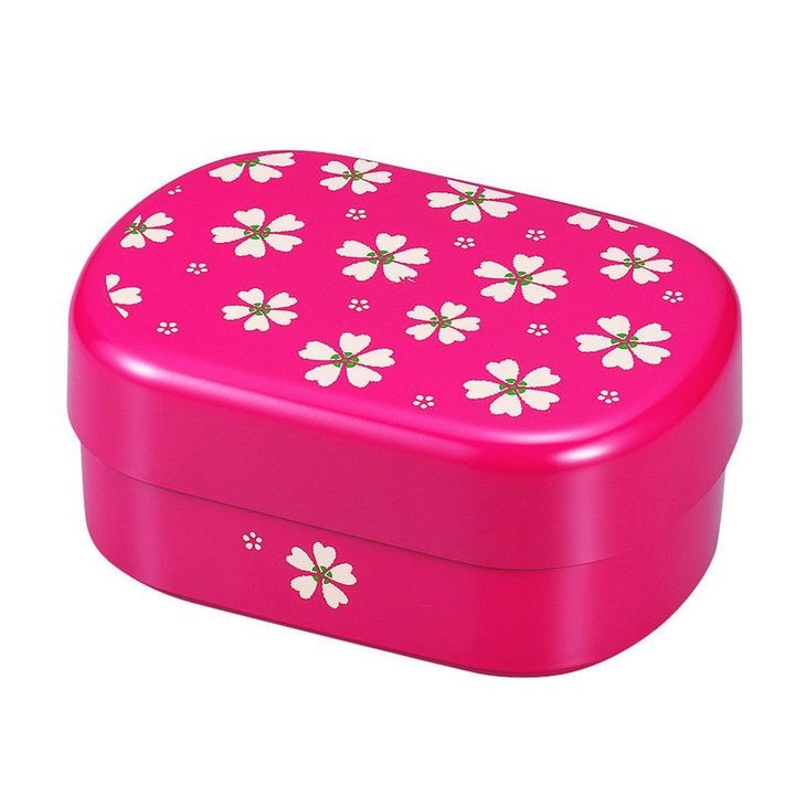 Yesasia: Hakoya Oval Picnic Lunch Box Red Sakura - Hakoya - Lifestyle 