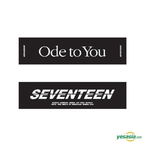 YESASIA: Seventeen 2019 World Tour 'Ode to You' Official Goods