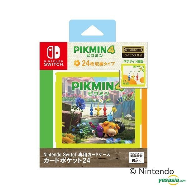 YESASIA: Nintendo Switch Card Case 24 Pikmin 4 (Japan Version