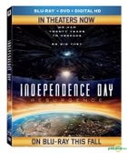 Independence Day: Resurgence (2016) (Blu-ray + DVD + Digital HD) (US Version)