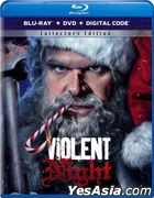 Violent Night (2022) (Blu-Ray + DVD + Digital) (Collector's Edition) (US Version)