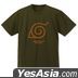 Naruto: Shippuden : Hidden Leaf Village Dry T-Shirt (OD) (Size:L)