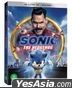 Sonic the Hedgehog (4K Ultra HD + 2D Blu-ray) (First Press Slip Case + Comic Book) (Korea Version)