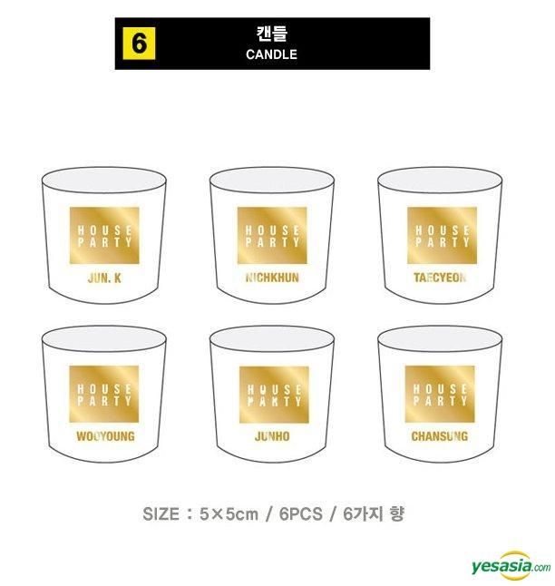 YESASIA : 2PM Concert 'House Party' Official Goods - Candle Set