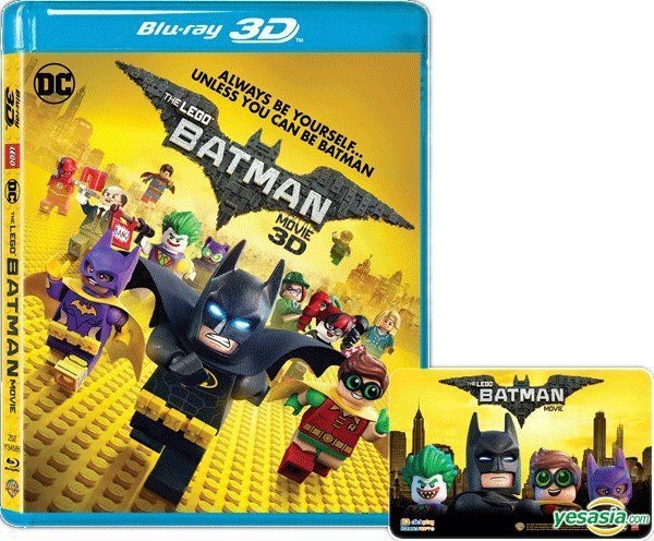 sej molekyle bytte rundt YESASIA: The LEGO Batman Movie (2017) (Blu-ray) (3D) (Hong Kong Version) Blu -ray - Chris McKenna, Chris McKay, Warner Home Video (HK) - Western / World  Movies & Videos - Free Shipping