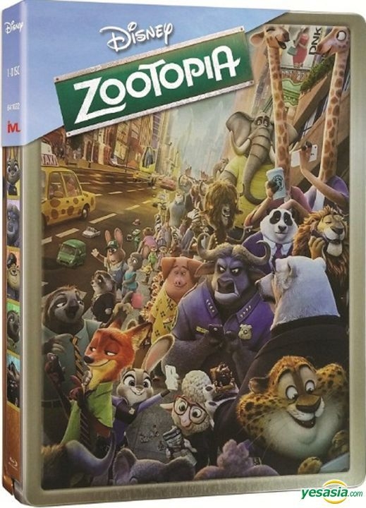 Disney Zootopia (2016, Blu-ray Disc Only) No DVD or digital copy.