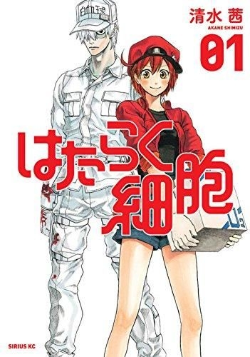 Yesasia 工作细胞1 清水茜 日文漫画 邮费全免 北美网站
