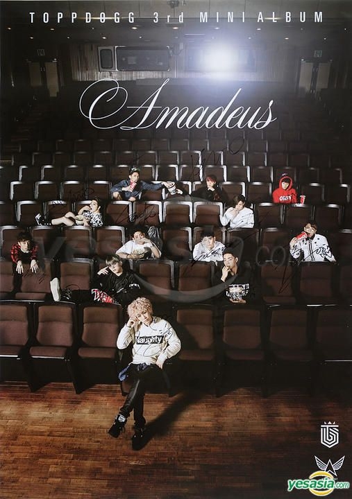 Amadeus ToppDogg 3rd ミニアルバム CD サイン入り 輸入盤