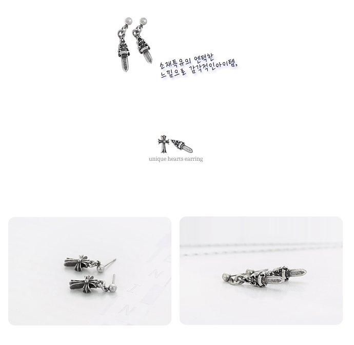 G dragon discount chrome hearts earrings