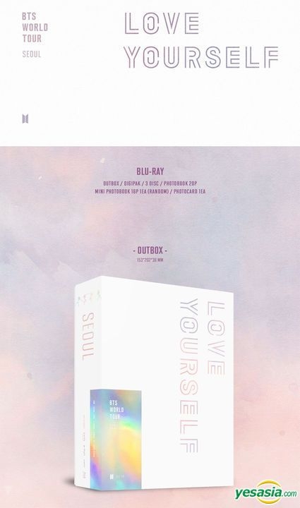 YESASIA: 图片廊- BTS WORLD TOUR - 'LOVE YOURSELF' SEOUL (Blu-ray) (3-Disc +  Photobook + Mini Photobook + Photo Card) (Korea Version)