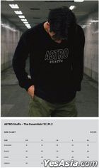 Astro Stuffs - Outline Logo Long Sleeve T-Shirt (Black) (Size XL)