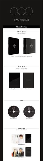 OnlyOneOf - seOul cOllectiOn (Glossy Black + Matte Black Version) (Sleeve Limited Edition)