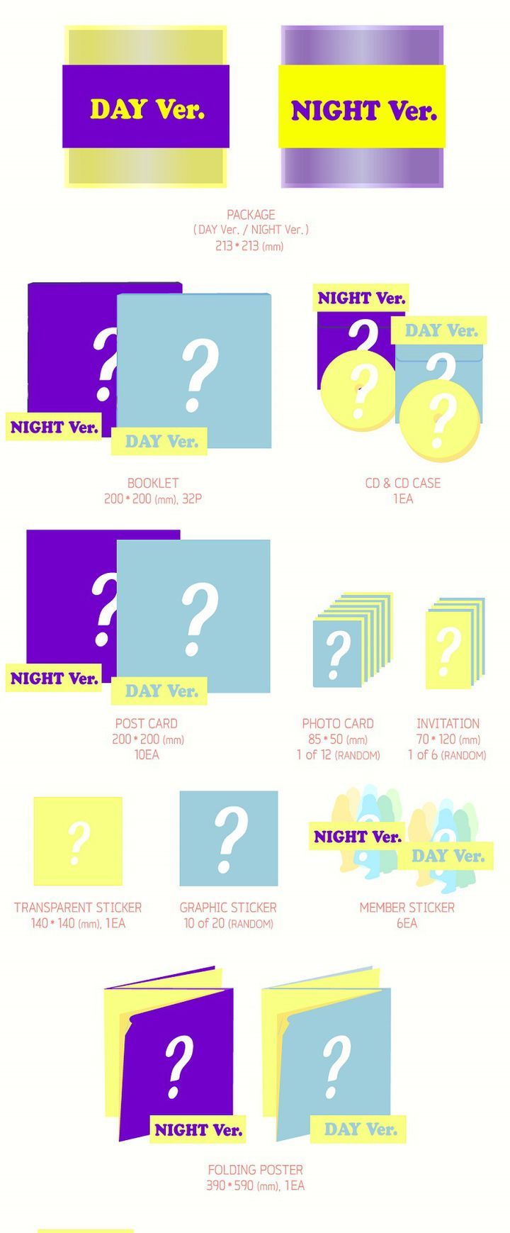 YESASIA: (G)I-DLE - DUMDi DUMDi (Night Version) CD - (G)I-DLE