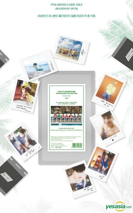 YESASIA: Image Gallery - iKON - KONY'S SUMMERTIME Photo Card