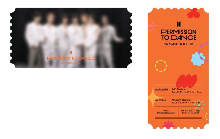 YESASIA: BTS PERMISSION TO DANCE ON STAGE in THE US (Digital Code +  Photobook) (Korea Version) + Special Gift DVD,GROUPS,MALE STARS - BTS,  Bighit Music / Hybe - Korean Concerts & Music