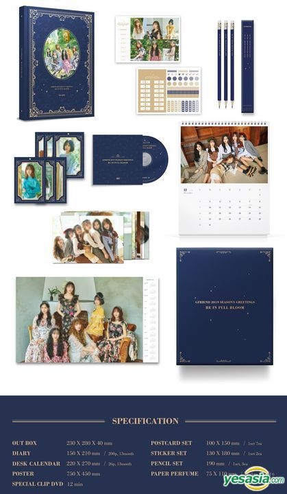 YESASIA: Image Gallery - GFRIEND 2019 Season's Greetings