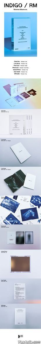 BTS: RM - Indigo (Postcard Edition) (Weverse Albums Version)