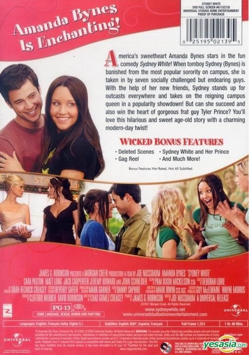 YESASIA: Sydney White (DVD) (Full Frame) (US Version) DVD - Bynes ...