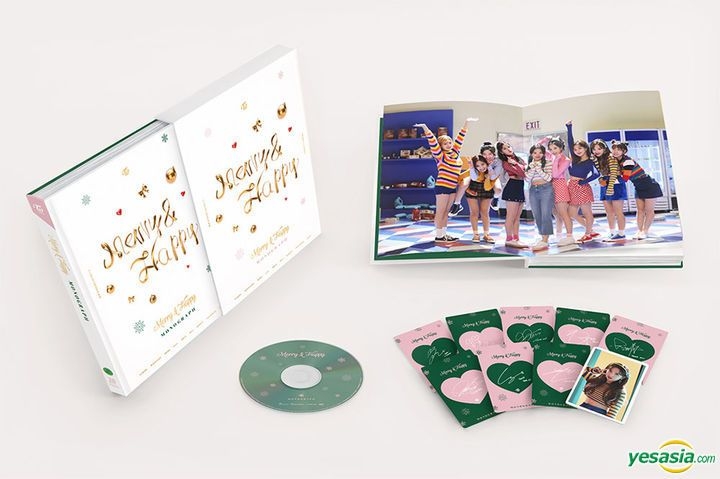 K-POP・アジア twice monograph merry&happy 트와이스 (TWICE) Merry & Happy Monograph Unboxing - YouTube