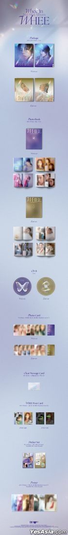 Whee In Mini Album Vol. 2 - WHEE (Random Version) + Random Folded Poster