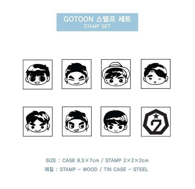 YESASIA: GOT7 X GOTOON Summer Official Collection - GOTOON