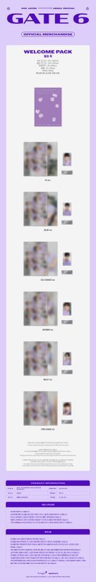 Astro 2022 Fan Meeting [GATE 6] Official Goods - Welcome Pack (Cha Eun Woo)