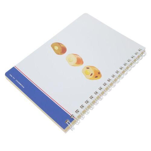 YESASIA Fuji Bread Series B6 Note Book (Butter Bread Roll) SAKAMOTO