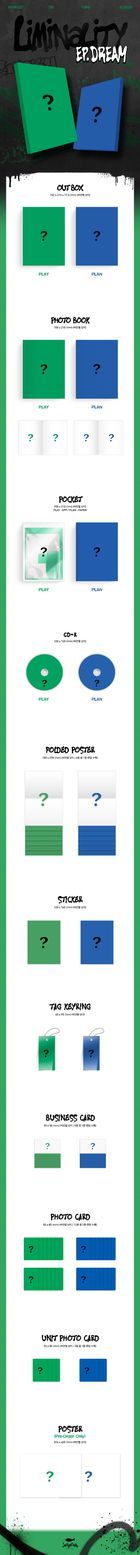 VERIVERY Mini Album Vol. 7 - Liminality - EP.DREAM (Set Version) + 2 Posters in Tube