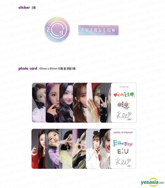 YESASIA: EVERGLOW - ARRIVAL OF EVERGLOW Music - EVERGLOW - 韓国の