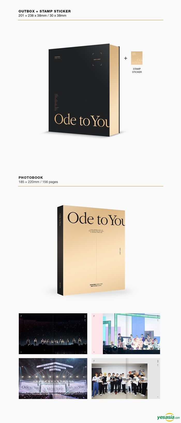 seventeen ode to you dvd